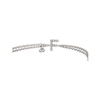 Pulsera Crivelli Mujer in Oro blanco 234-3581-BR LETTERA F - 234-3581-BR LETTERA F